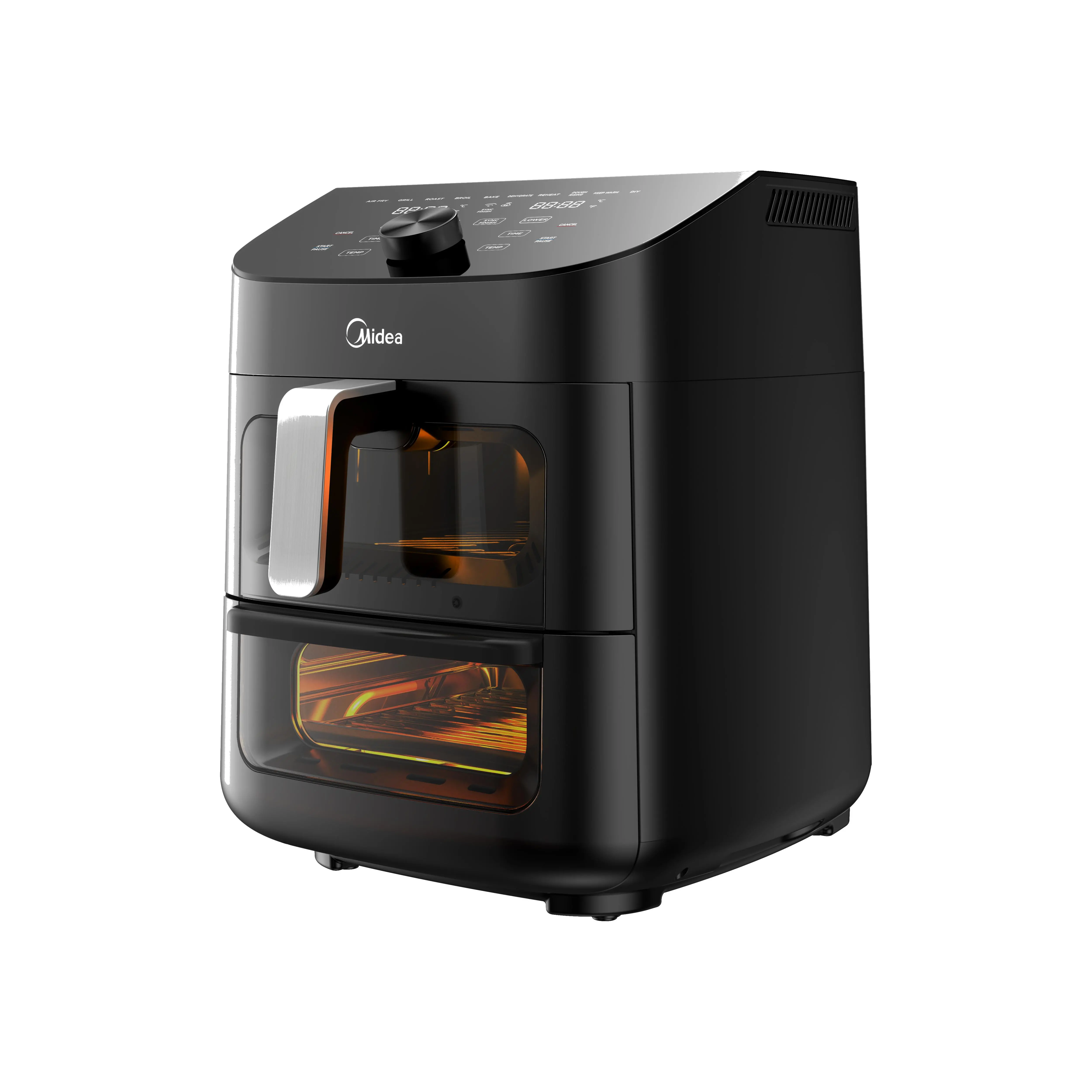 Midea-SDA-Two-Zone-Air-Fryer-MF-CY110A-Product-Image-Front-Left2