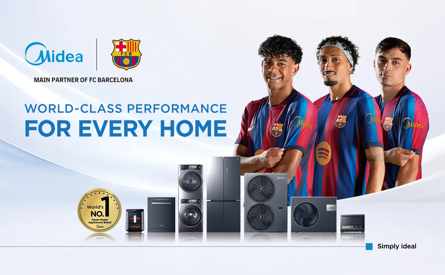 Midea Officially Becomes Main Partner of FC Barcelona